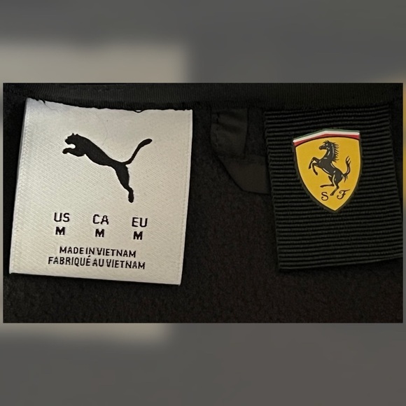 Scuderia Ferrari F1 PUMA Softshell Jacket Black Color Size M - Picture 4 of 13